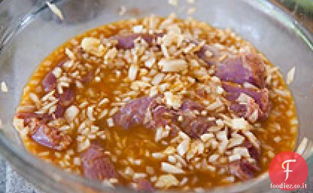 Filetto di maiale marinato agli agrumi Chipotle