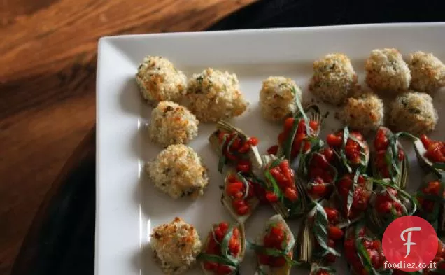 Palline di riso al forno con Gruyere