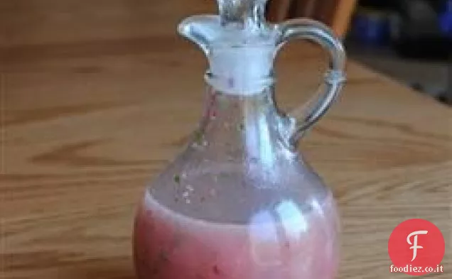 Vinaigrette ai mirtilli rossi e mandorle