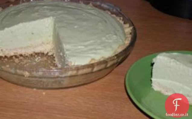 Cheesecake all'avocado e lime