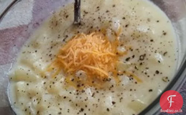 Zuppa di patate fatta in casa