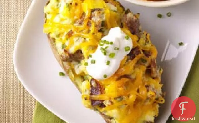 Patate per la colazione cotte due volte per due