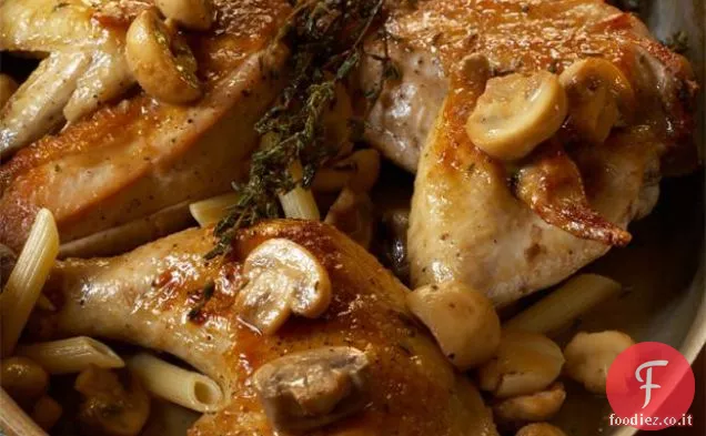 Pollo con Funghi e Marsala