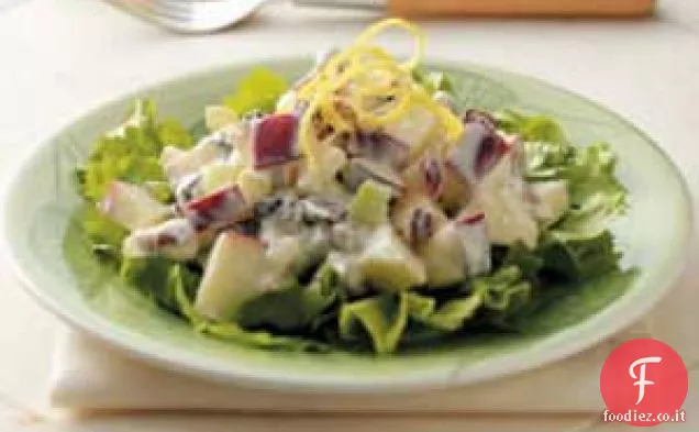 Insalata Waldorf con uvetta