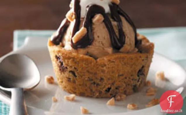 Tazzine di biscotti al gelato al caffè
