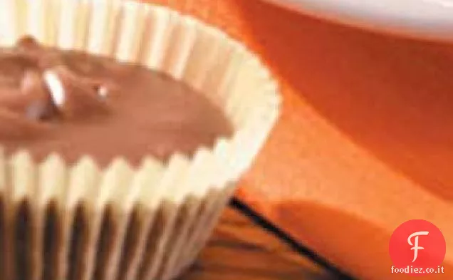 Tazzine di fudge al burro di arachidi