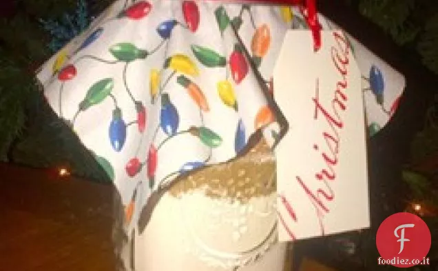 Miscela per biscotti al cioccolato in barattolo