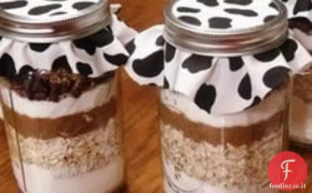 Miscela per biscotti da cowboy in barattolo