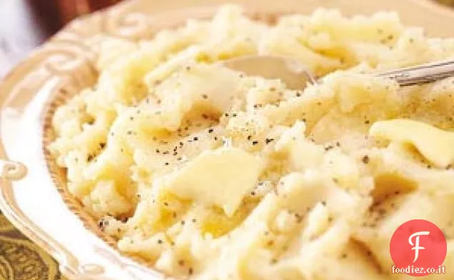 Purè di patate all'aglio arrosto facile