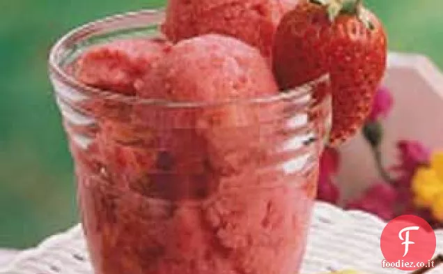 Granita alla fragola