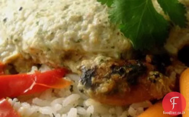 Petti di pollo al tomatillo