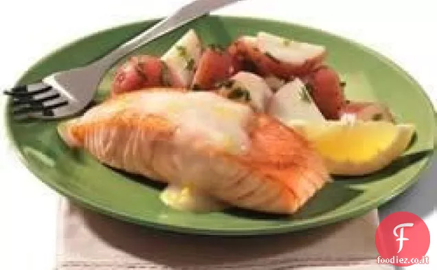 Pesce con salsa al limone