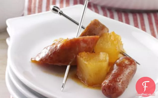 Bocconcini di salsiccia barbecue