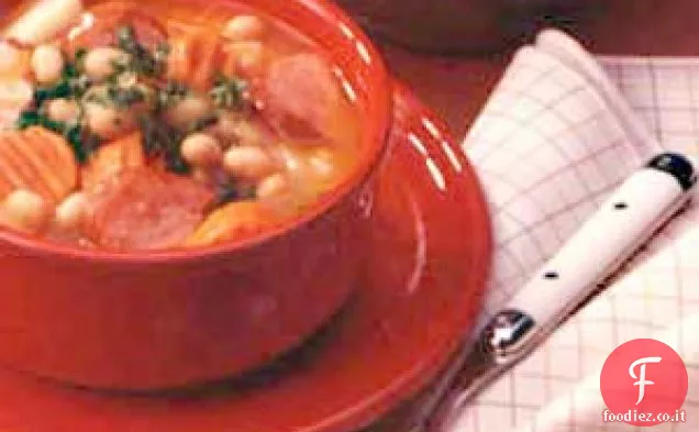 Zuppa di fagioli Kielbasa preferita