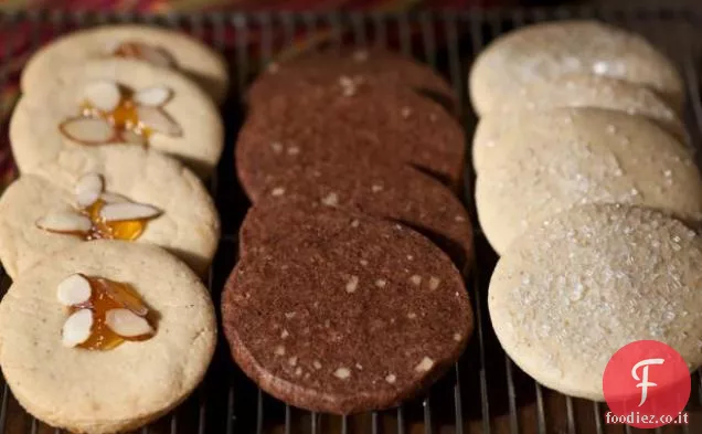 Biscotti delle feste: un impasto, tre biscotti delle feste