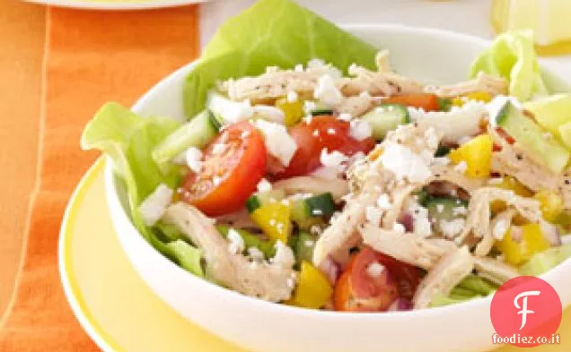 Insalata di pollo e feta