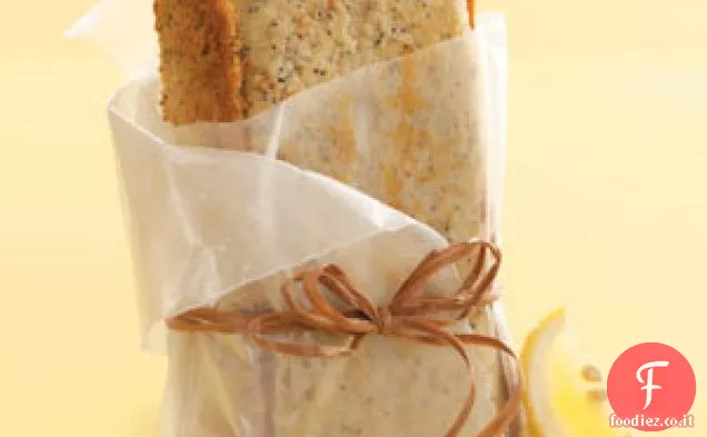 Pane ai semi di papavero leggero e al limone