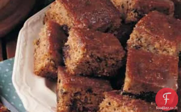 Torta di prugne con glassa