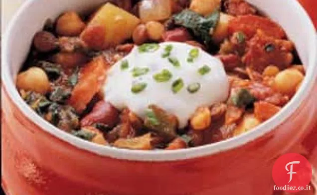 Stufato di lenticchie e verdure