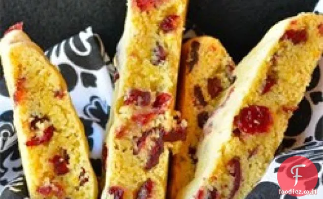 Biscotti ai mirtilli e all'arancia