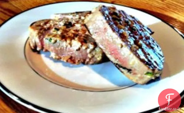 Bistecche di tonno al jalapeno alla griglia