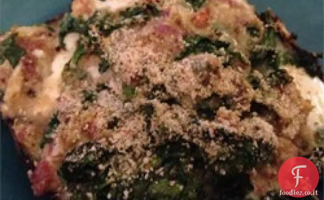 Funghi Portobello Ripieni di Spinaci