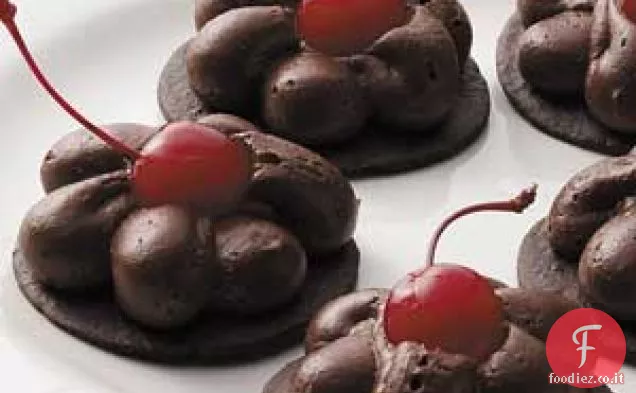 Rotoli di mousse al cioccolato