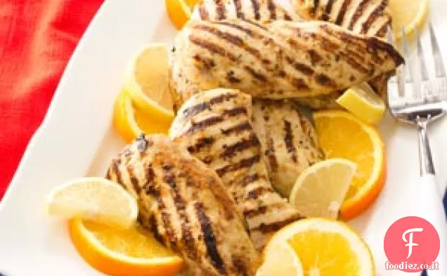 Pollo marinato agli agrumi