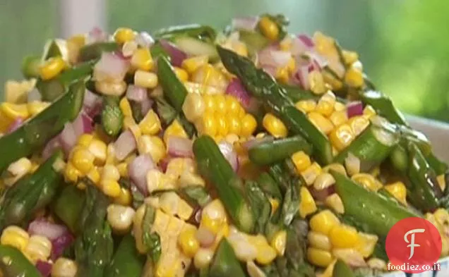 Insalata di mais e asparagi