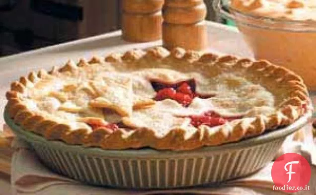 Torta al lampone rosso