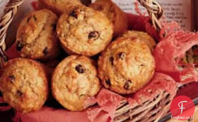Muffin di crusca da frigorifero