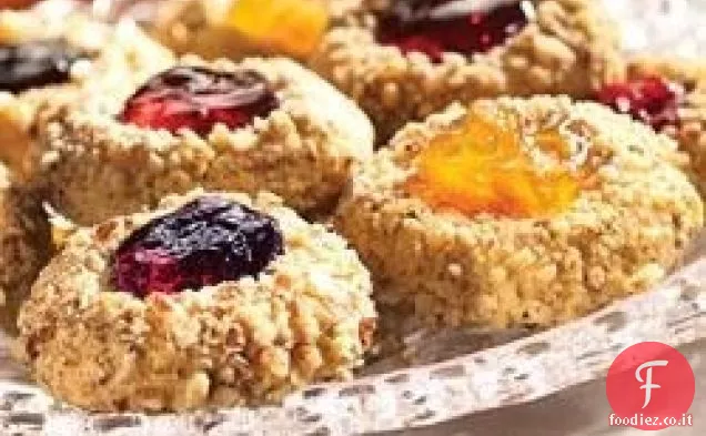 Biscotti classici con impronta del pollice di Crisco® Baking Sticks