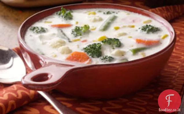 Crema di verdure vincente
