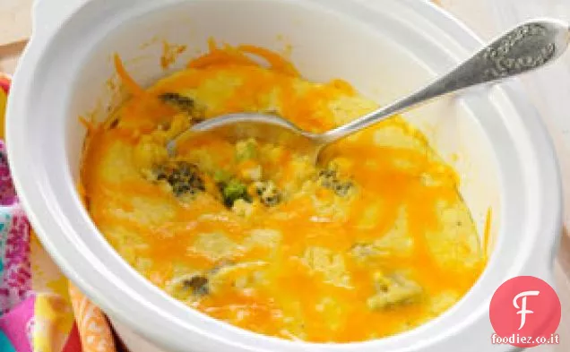 Casseruola di uova e broccoli
