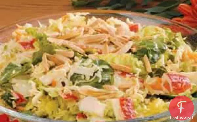 Misto di insalata di cavolo e granchio