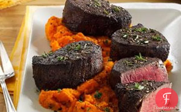 Filetto di manzo in crosta di cacao