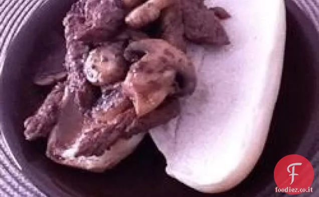 MM Sandwich - Panino con bistecca e funghi