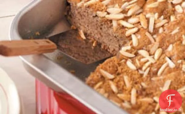Torta di briciole di banana