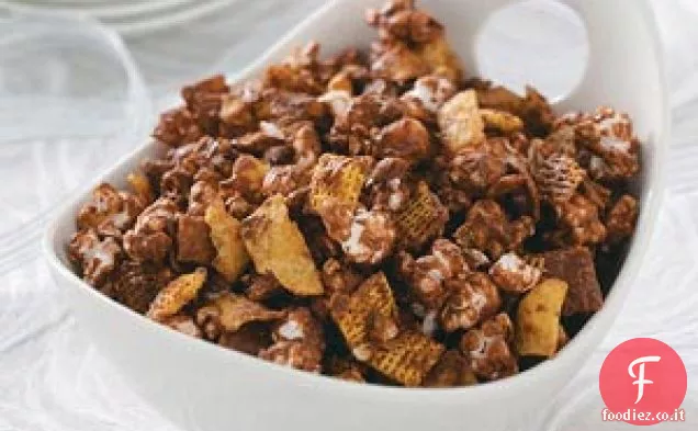 Croccante al cioccolato di mais