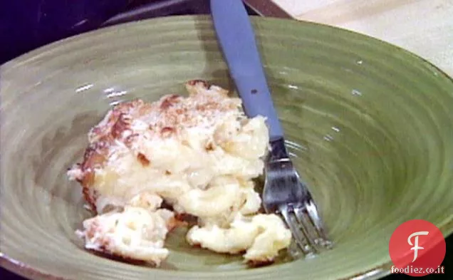 Maccheroni cremosi ai quattro formaggi