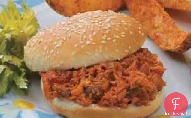 Panini al pollo BBQ