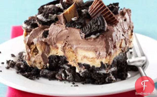 Dessert al cioccolato e burro d'arachidi