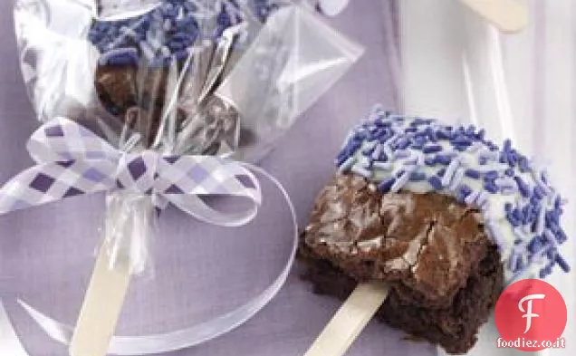 Brownie Pops immersi