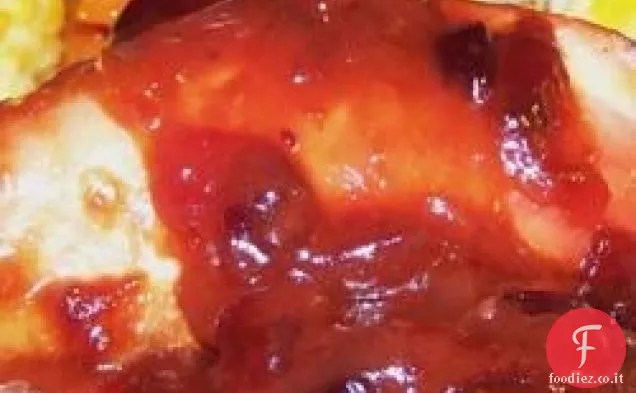 Pollo ai mirtilli rossi I