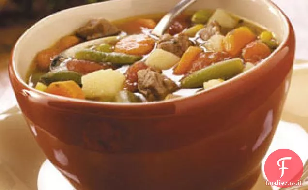 Zuppa di verdure a cottura lenta
