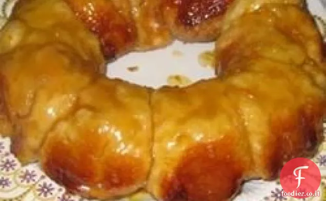 Pane all'arancia e scimmia