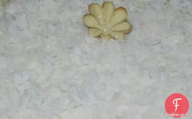 Torta di Natale bianca