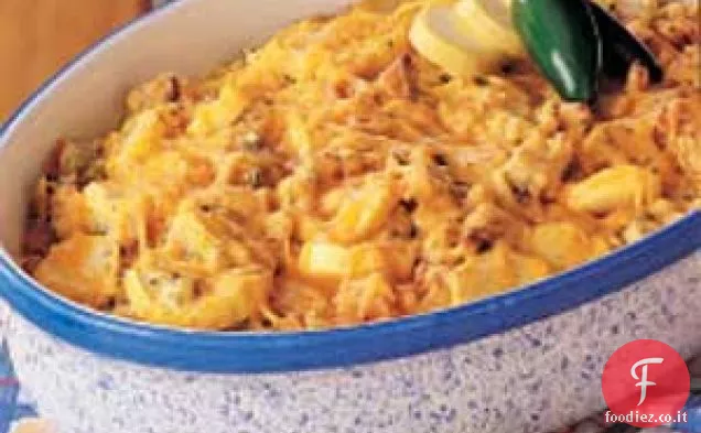 Casseruola di ripieno di zucca