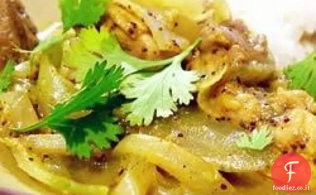 Curry di pollo piccante
