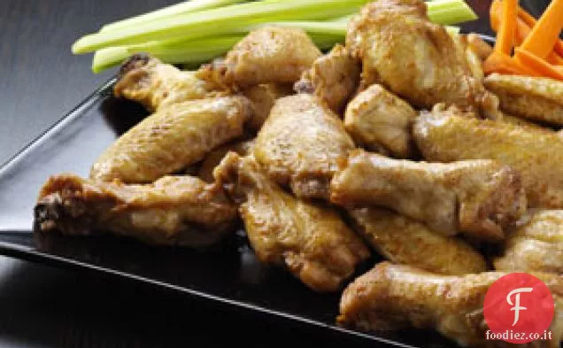 Ali di pollo alle arachidi